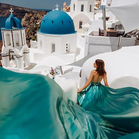 Santo Blue Horizon Blue Domes View Villa เอีย ภายนอก รูปภาพ