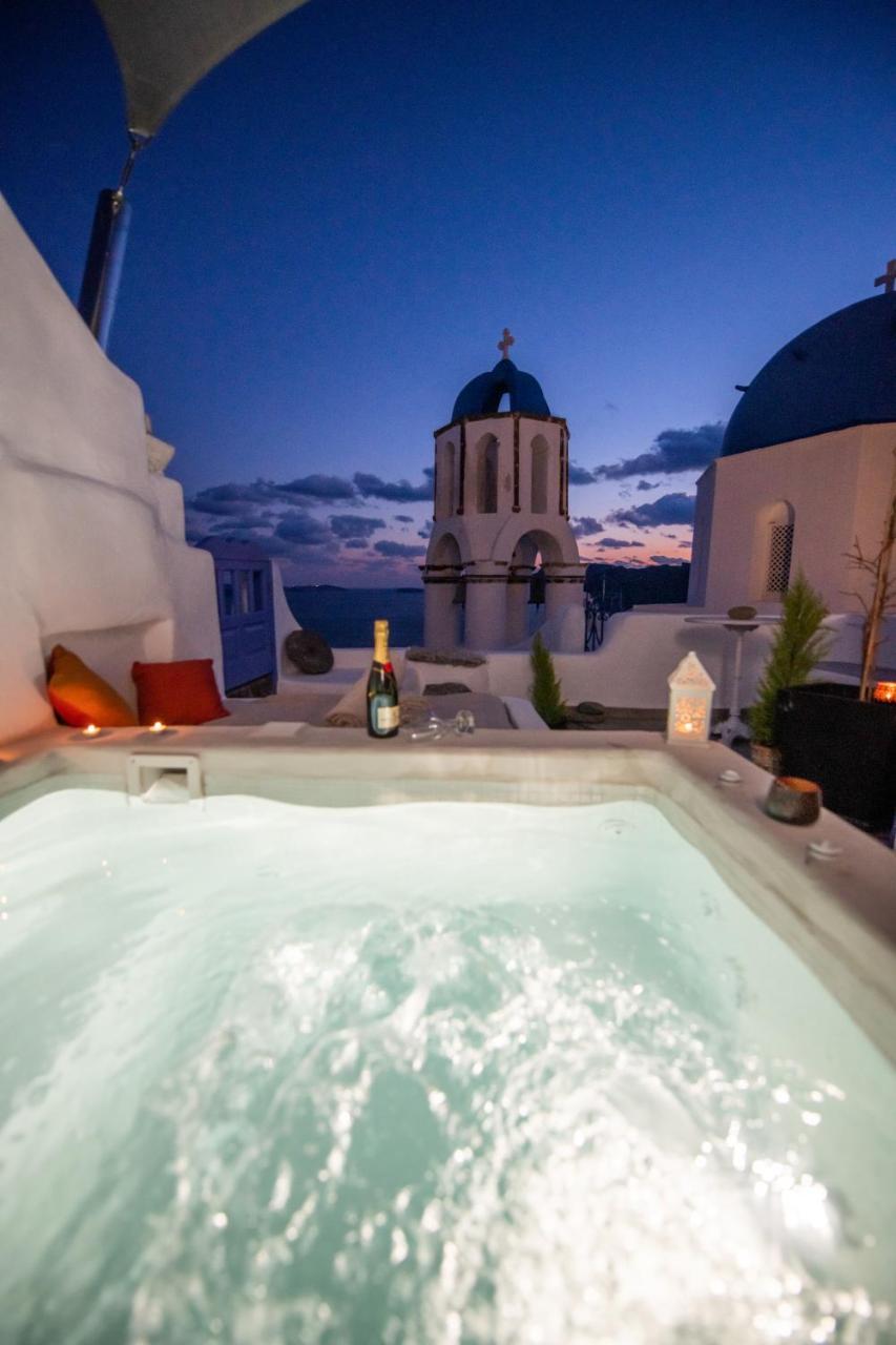 Santo Blue Horizon Blue Domes View Villa เอีย ภายนอก รูปภาพ